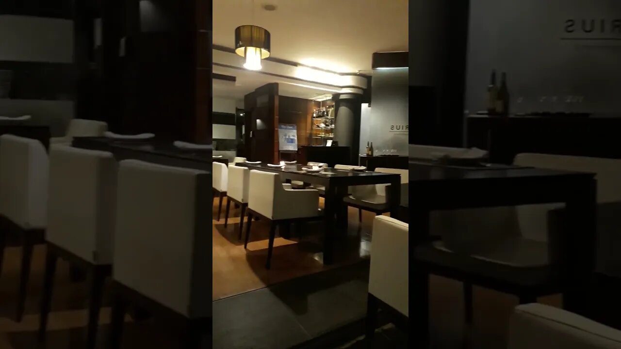 LUXURY RESTAURANT REVIEW - FOOD VLOG - VIP VENUE - FINE DINNING - #shorts