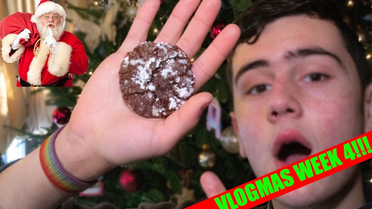 Vlogmas Week 4 Making Cookies FOR SANTA