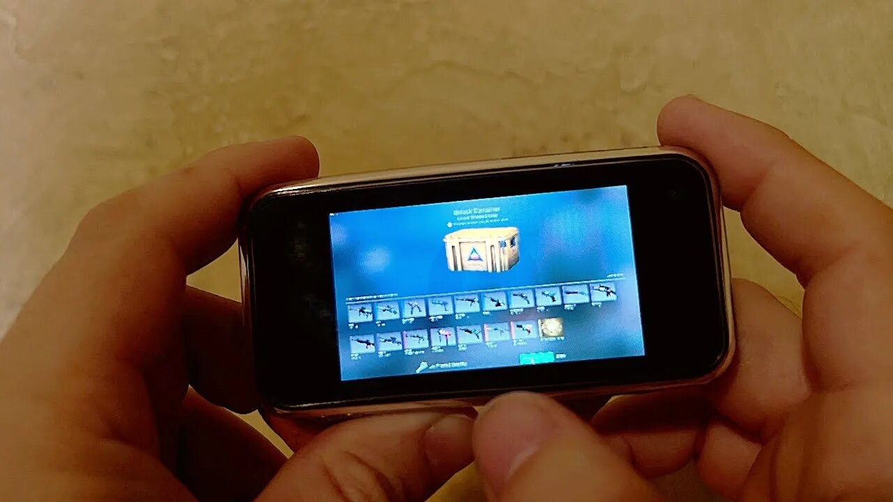 Opening CSGO Cases on the Worlds Smallest Phone