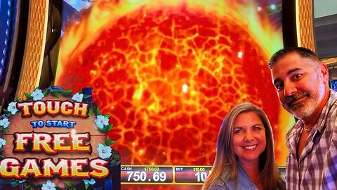 Ultimate Fire Link Coming Thru for R&R!! Then a Crazy win on a new game we tried...Check this out!