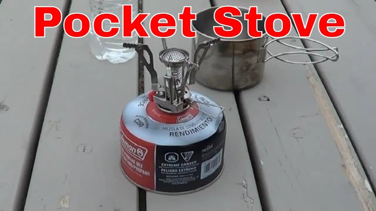 Propane Pocket Stove