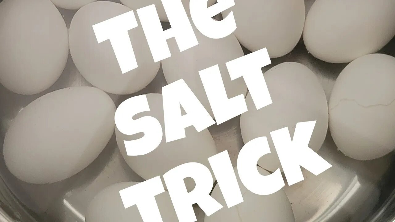 How to cook hard boiled eggs (and peel them)