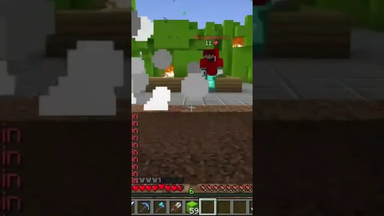 FiReBaLl SpAm #minecraft #minecraftshorts #minecraftfunnymoments