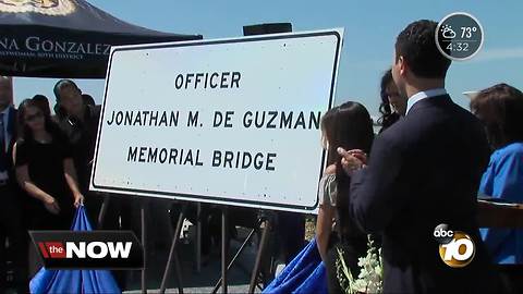 Bridge renamed for fallen officer