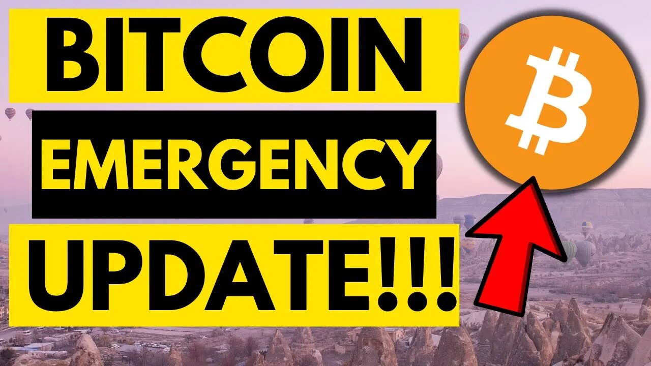 BITCOIN: 🚨 EMERGENCY UPDATE!!!!!