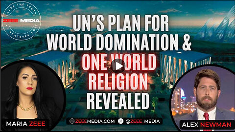 ALEX NEWMAN! UN PLAN 1 WORLD ORDER!