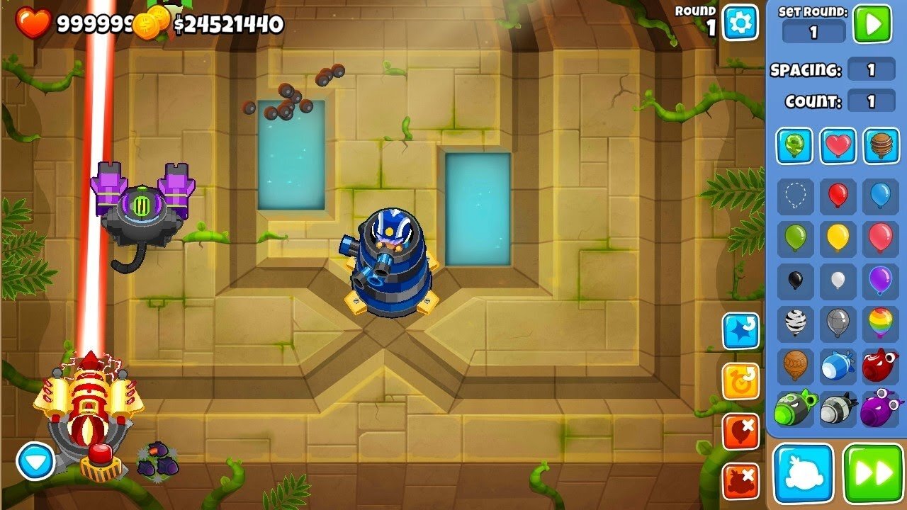 Challege: only strong combo/ Bloons TD6