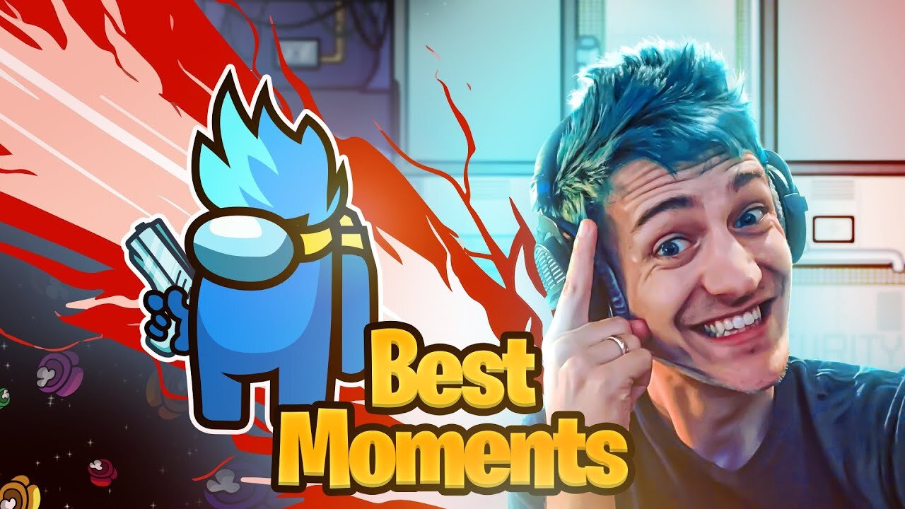 Ninja Among Us Best Moments! (Ninja Funny Moments)