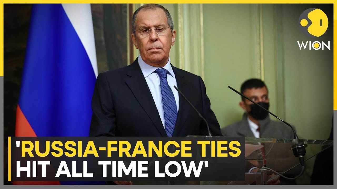 Sergei Lavrov: Relations between Russia and France reaches all time low | WION News