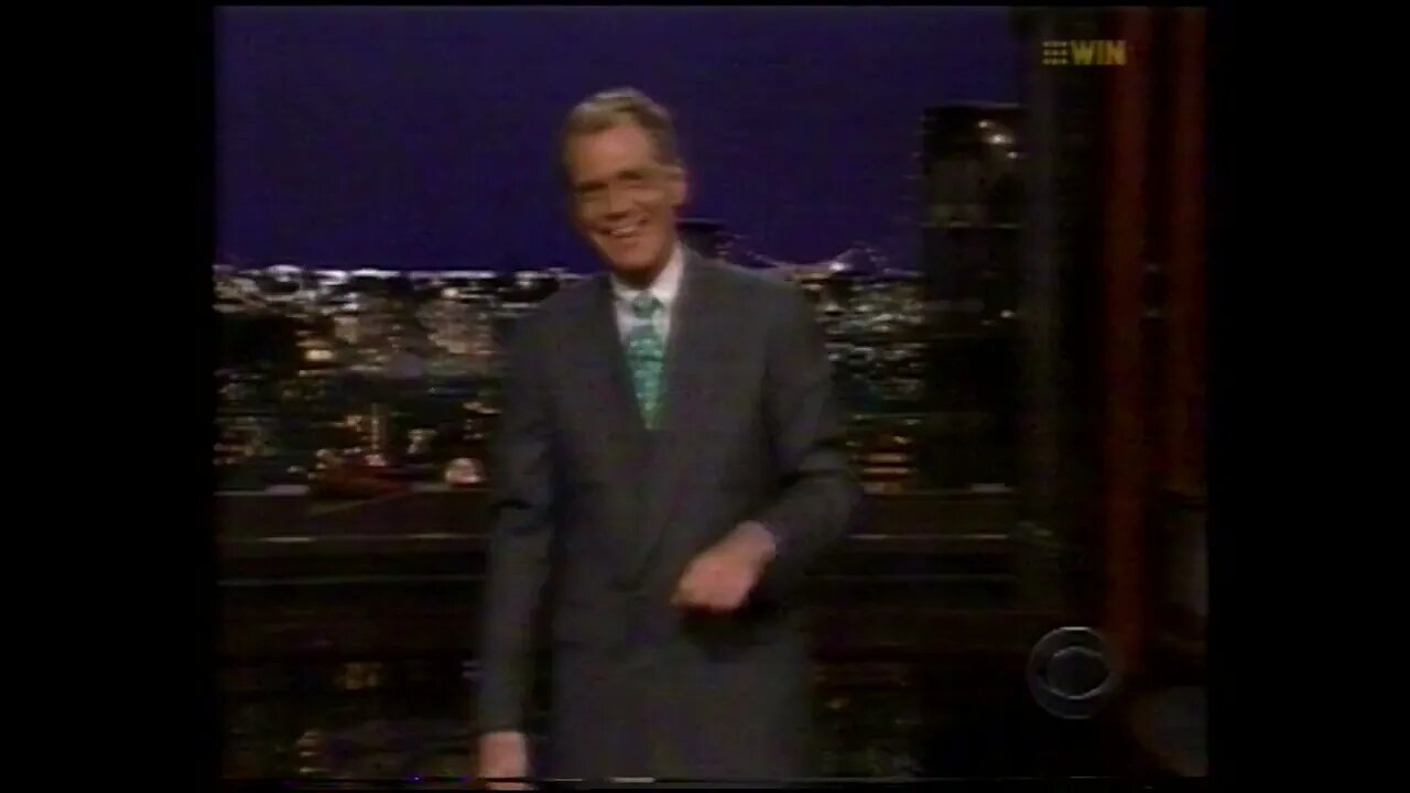 Late Show with David Letterman - 14th August 1998 [partial] WIN Victoria