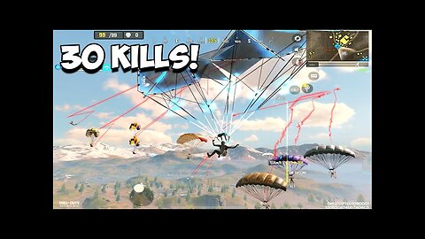 Intense 30 Kills Solo v Squad Gameplay Call of duty Mobile!