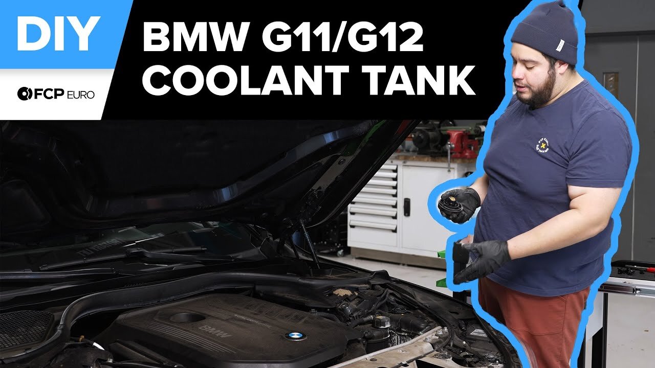 BMW 7-Series Coolant Expansion Tank Replacement DIY (2016-2022 BMW G11/G12 740i, 745e, 740e xDrive)