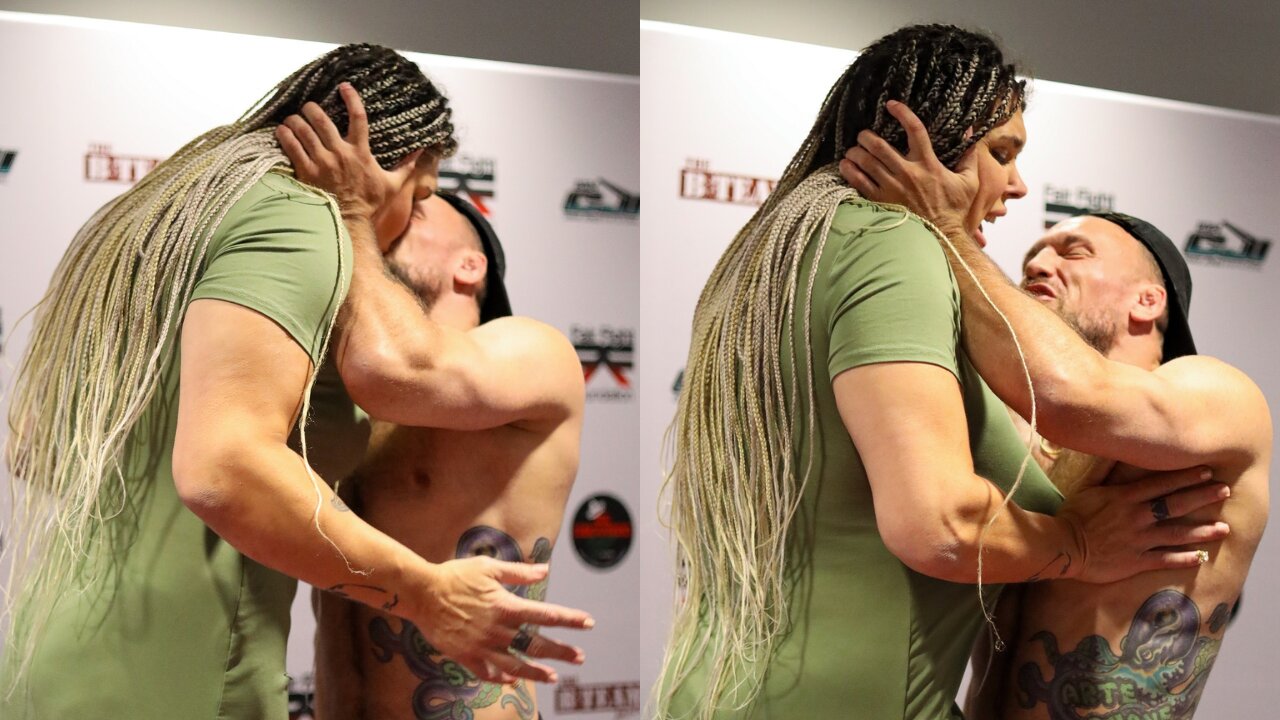 Craig Jones Kisses Gabi Garcia In Crazy Face-Off Ahead Of BJJ Super-Fight