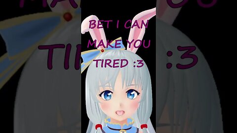 TROUBLE SLEEPING 🤨 #shorts #vtuber #envtuberclip #envtuber #memes #vtuberuprising #vtubermeme #bunny