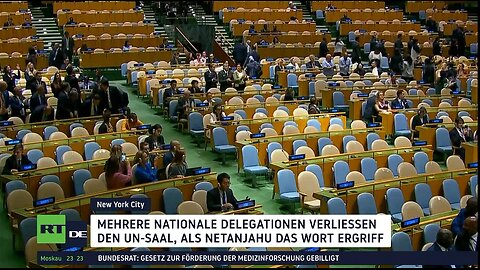 Netanjahu vor UN-Generalversammlung: Leerer Saal aus Protest gegen Israel