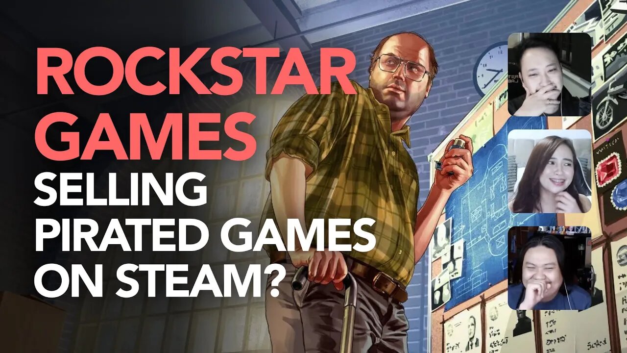 Rockstar Games Selling Pirated Games on Steam?