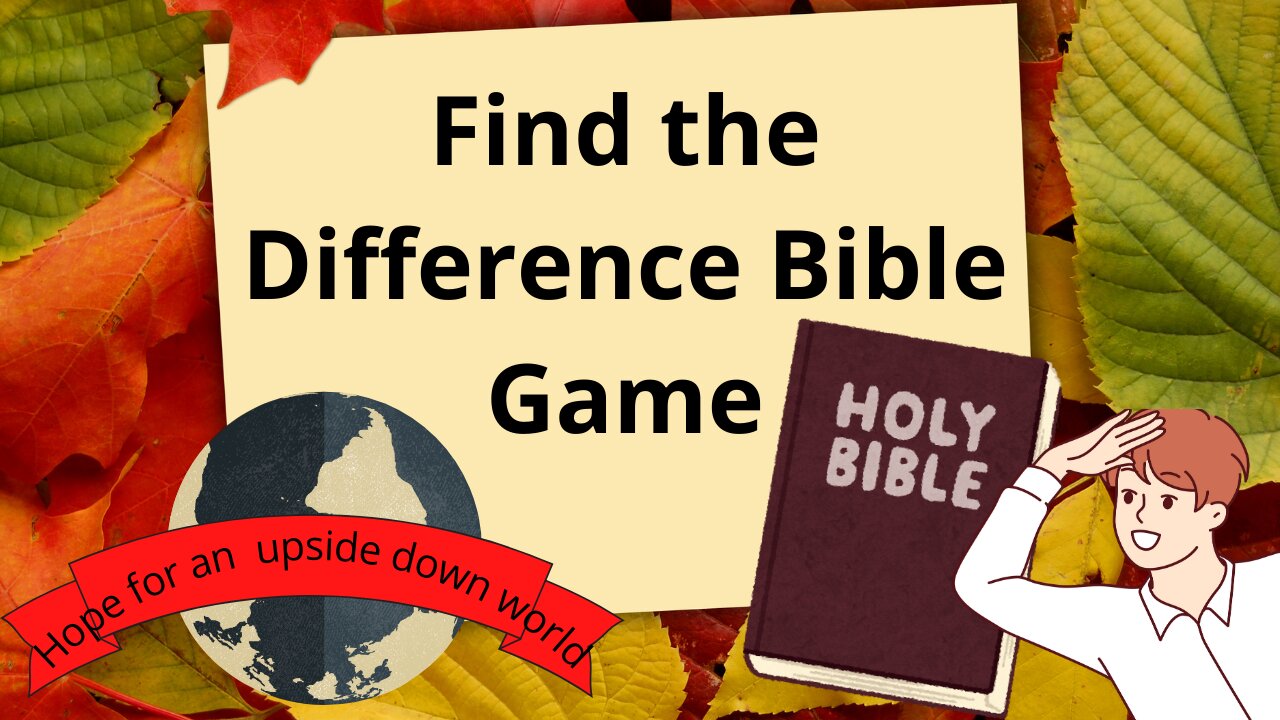 Find the Difference Bible Game