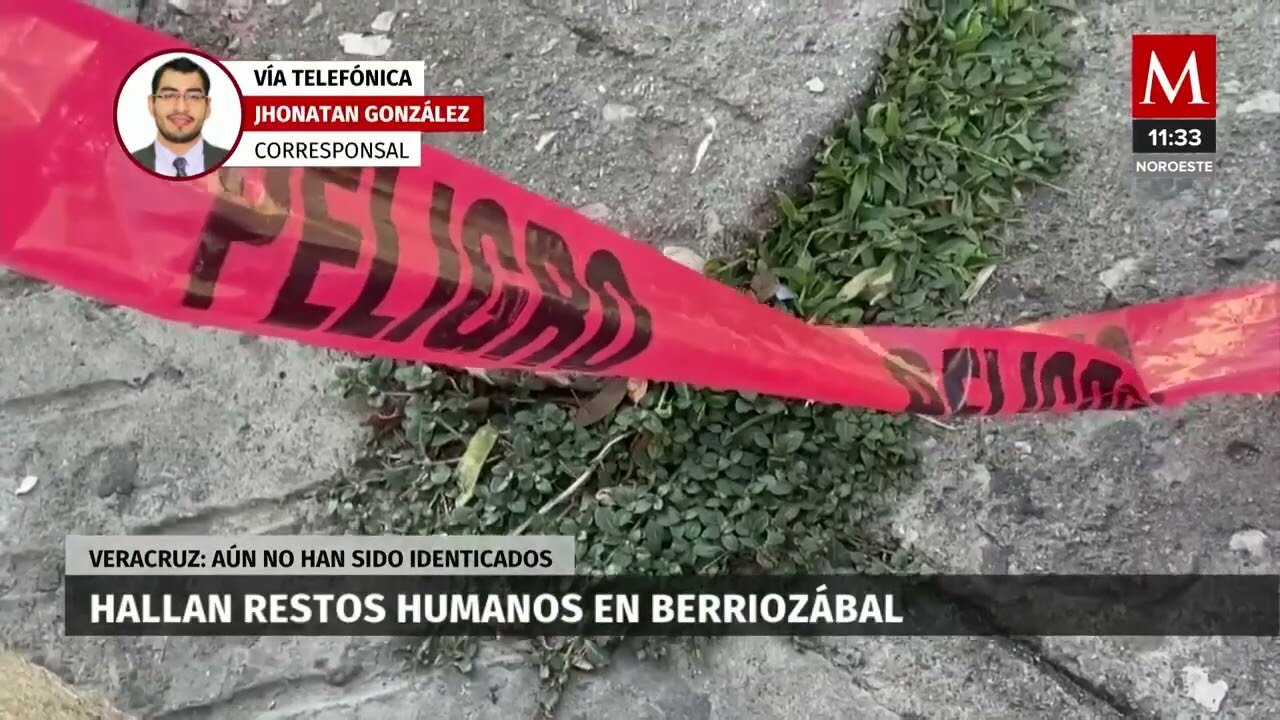 Hallan bolsas de plástico con dos cuerpos humanos en Berriozábal; aún no se identifican