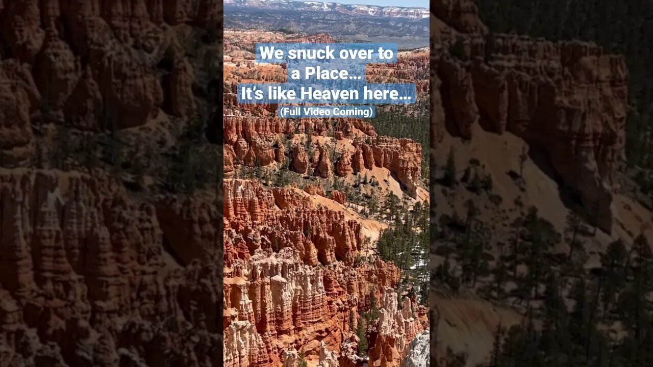 Utah’s National Parks | Bryce Canyon in Spring is worth the 22 degree night 🥶