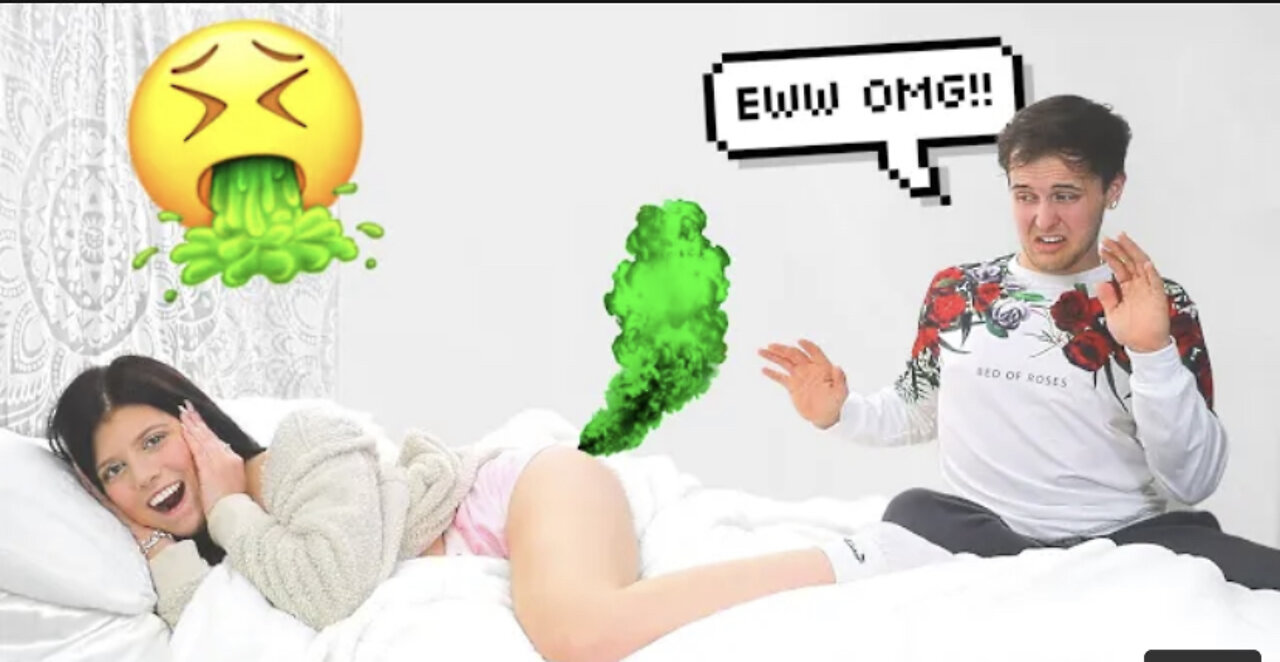 FARTING IN MY SLEEP PRANKING MY BOYFRIEND