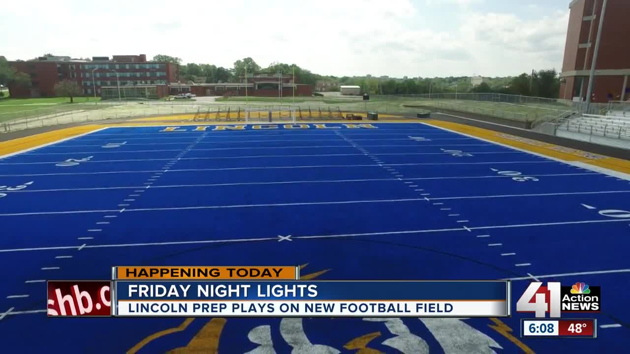 Lincoln Prep to welcome new field Friday night