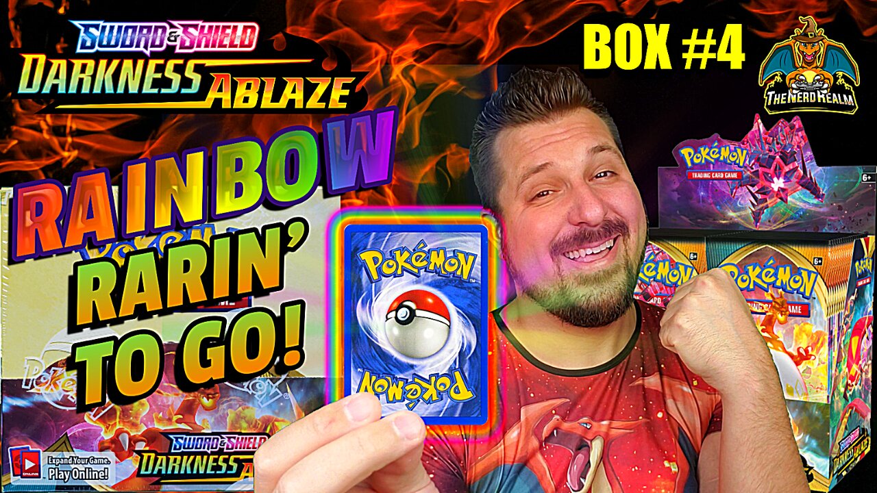 Darkness Ablaze Booster Case (Box 4) | Charizard Hunting | Pokemon Cards Opening