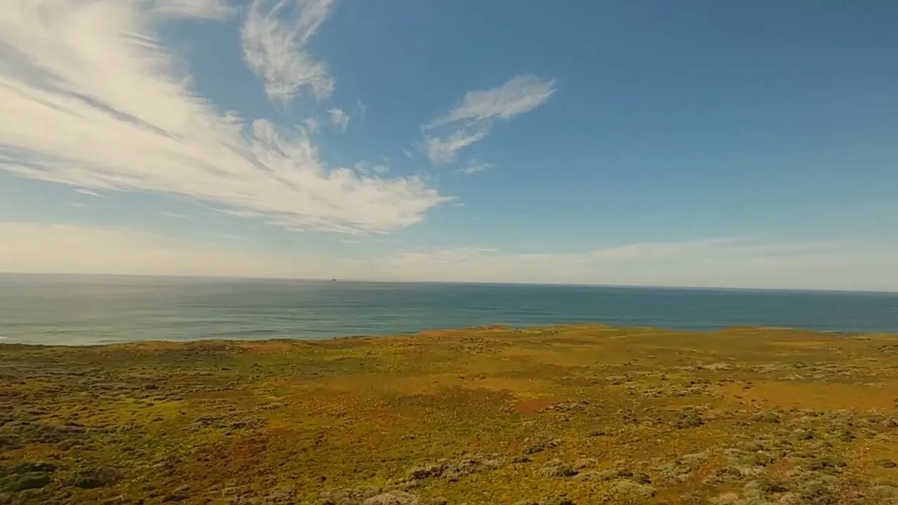 Another beautiful view of the Pacific Ocean from the Amtrak Coast Starlight