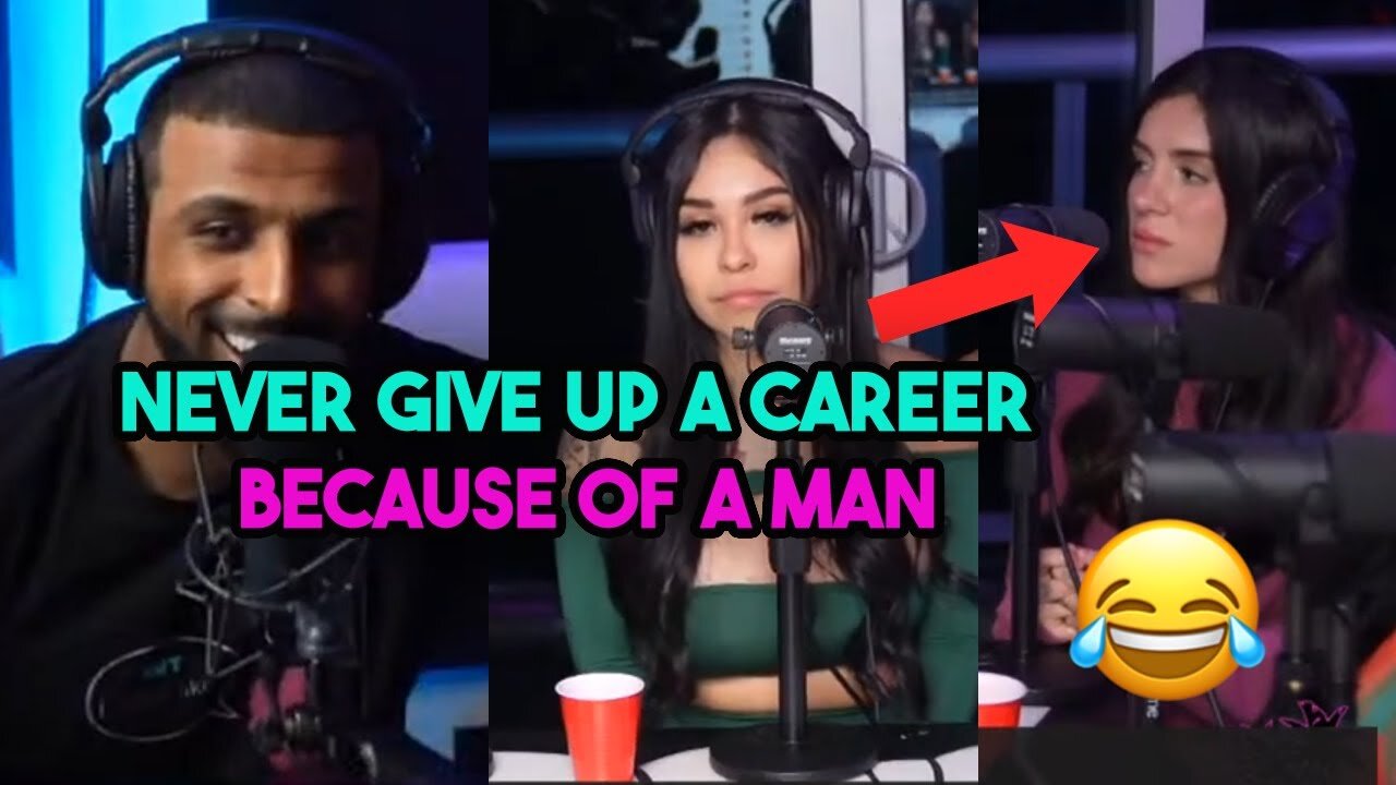 Angry EDUCATED Chick Said Women Should Never Give Up A CAREER For A Man And Myron Just Laughed