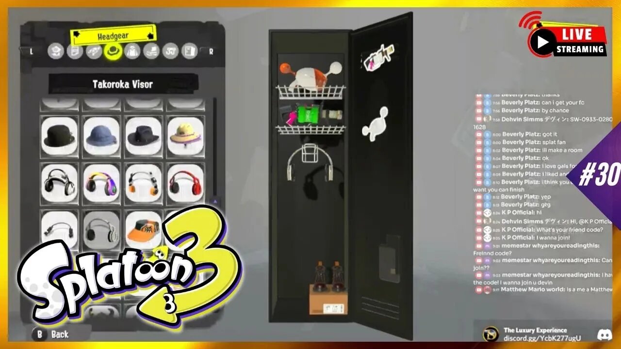 🔴 Locker Designing and Gameplay Livestream (Splatoon 3) | Dehvin7 Gaming