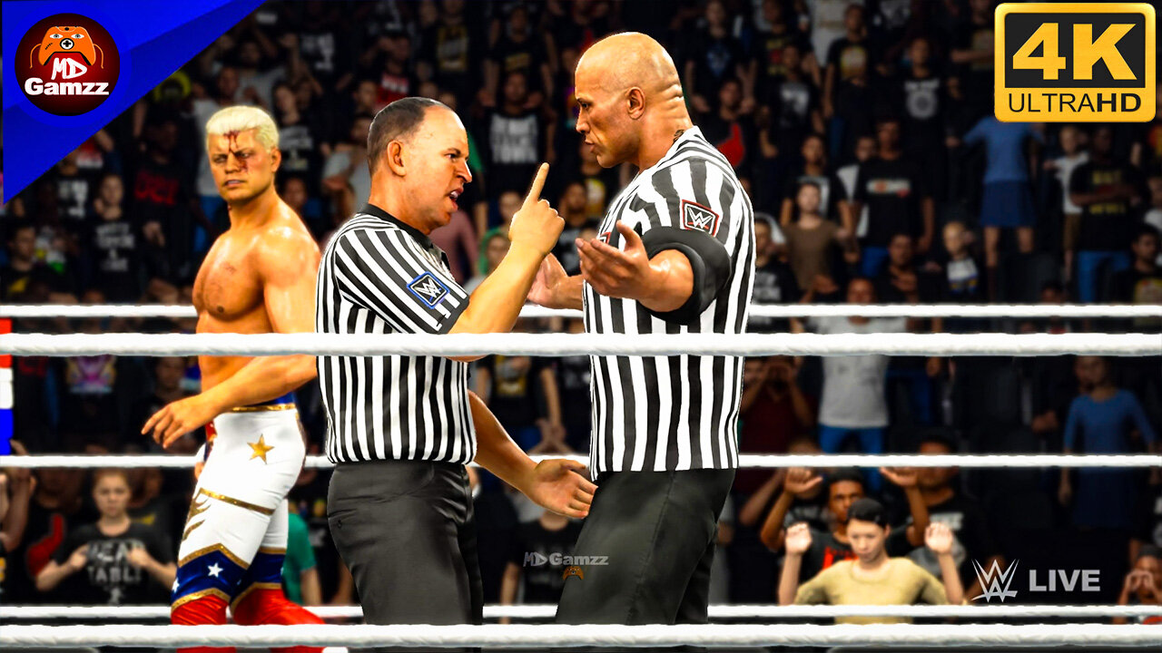 Cody Rhodes vs. Roman Reigns, Rock Special Guest Referee wwe