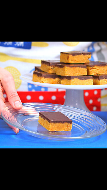 No Bake Peanut Butter Chocolate Bars [GMG Originals]