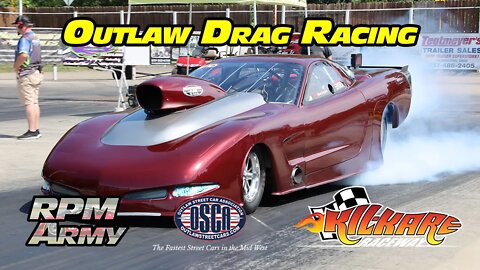 Outlaw Drag Racing OSCA at Kil Kare Raceway