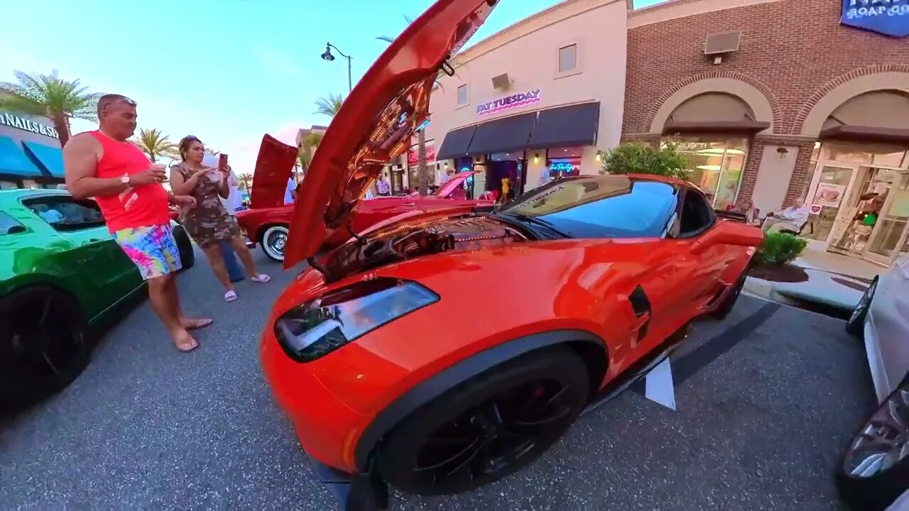 2019 Chevy Corvette - Promenade at Sunset Walk - Kissimmee, Florida #corvette #insta360