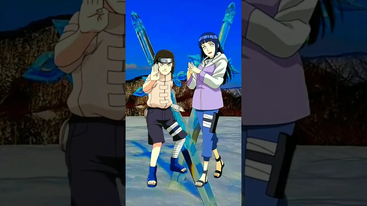 Neji VS Hinata - WHO IS STRONGEST??.#shorts