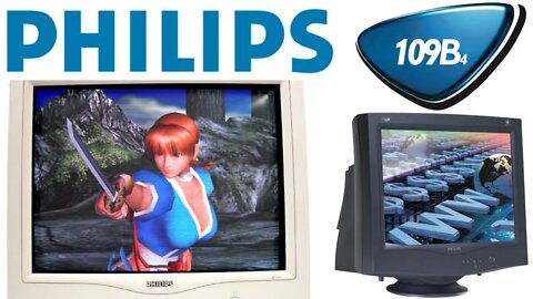 Philips 109B4 , 19" Pure Flat CRT PC Monitor