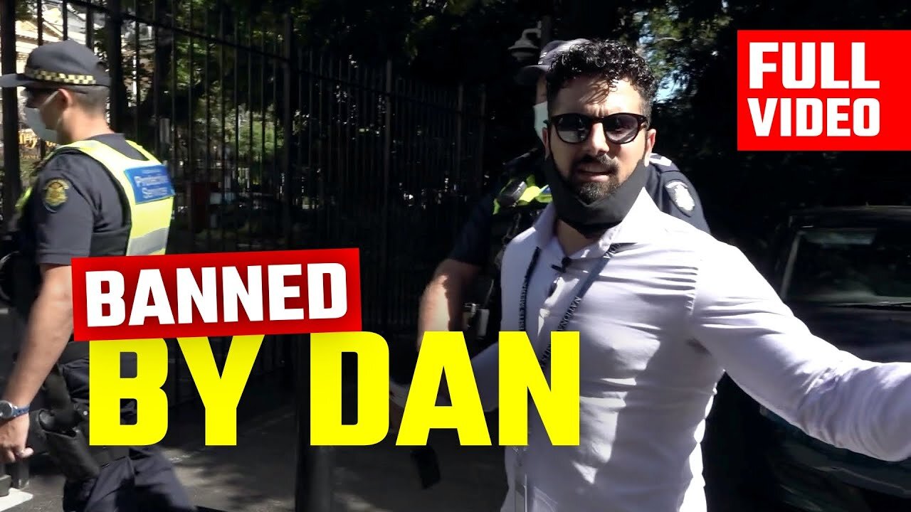 Police forcibly EJECT journalist Avi Yemini from Dan Andrews press conference