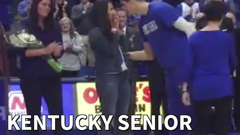 Kentucky Senior Surprises His GF On Senior Night