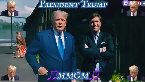 President Trump & Tucker Carlson Flippin the Script "ThugLife Hard Violin RapBeat" Edited by 🎵MMGM🎵