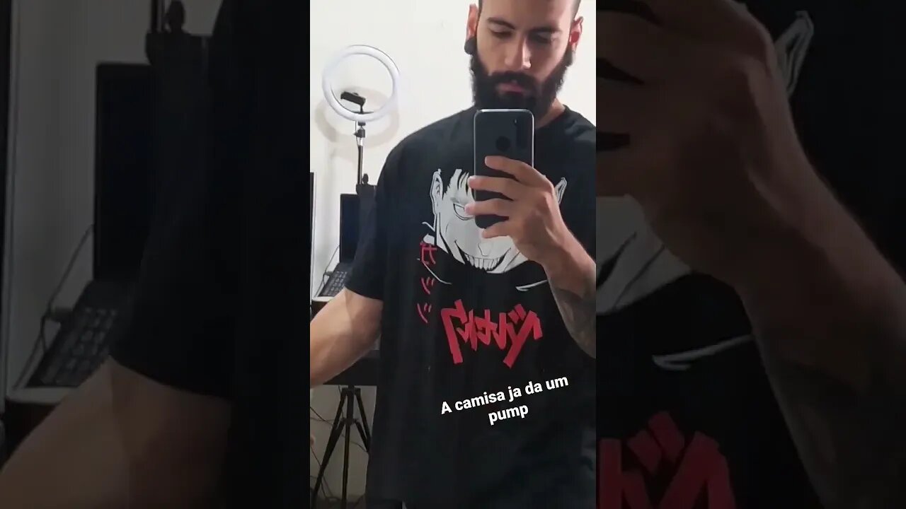 camisa do berserk da pump