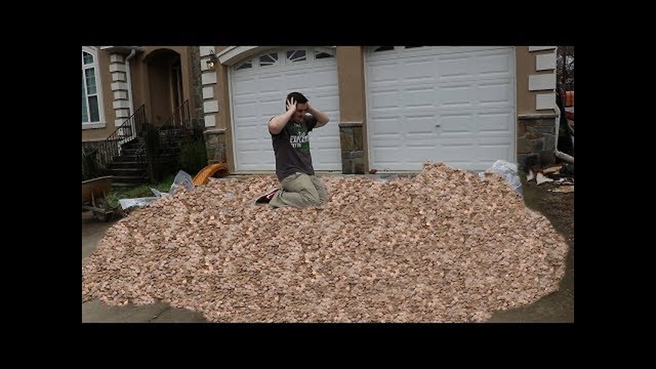 Giving 3,000,000 Pennies To My 3,000,000th Subscriber