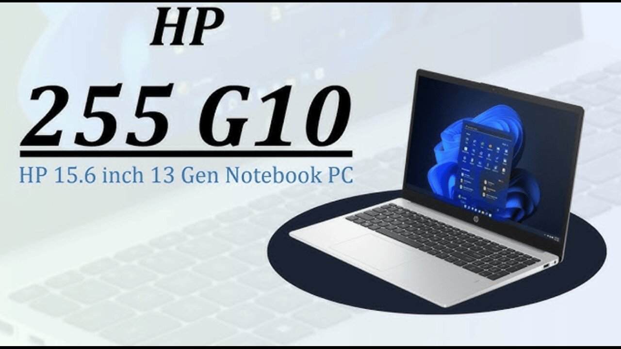 HP Newest 255 G10 Laptop for Home or Work