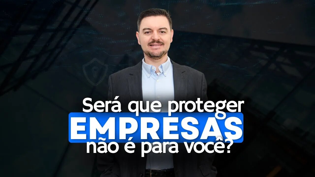 Se você acha que segurança não é para você, veja este vídeo