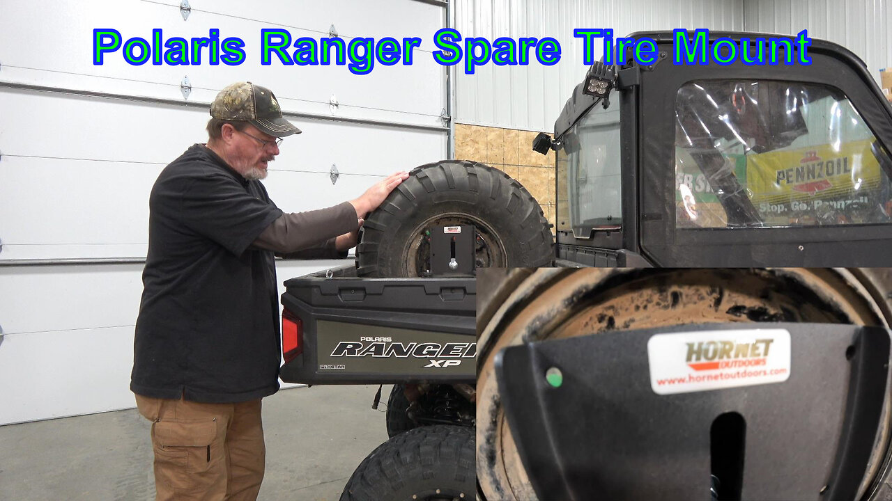 Polaris Ranger Spare Tire Mount