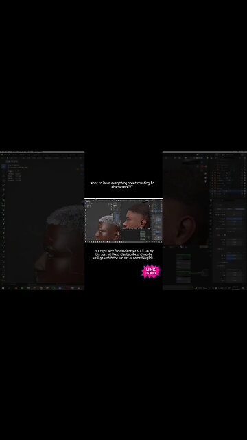 3d character creation in blender