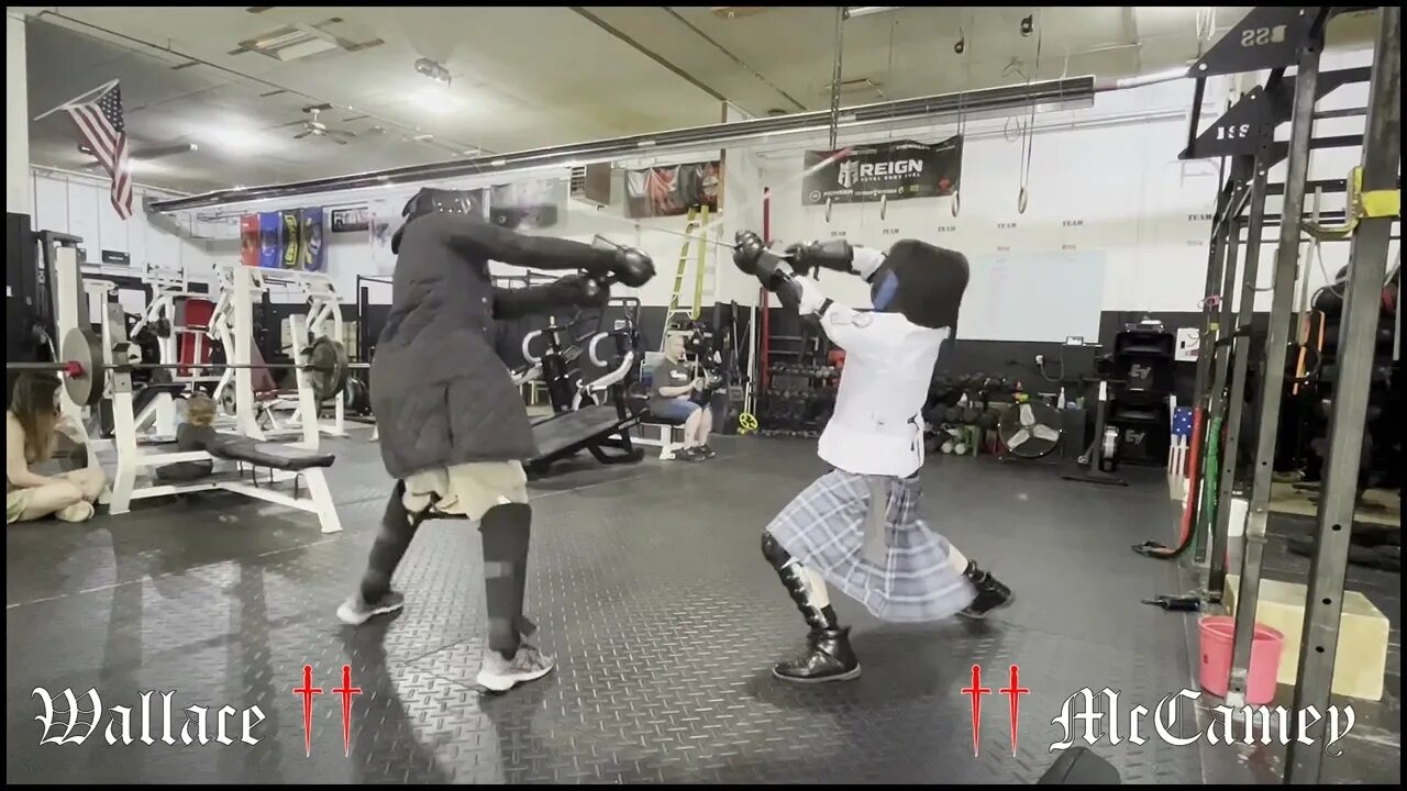 HEMA Longsword Sparring - Steel Sword Fighting