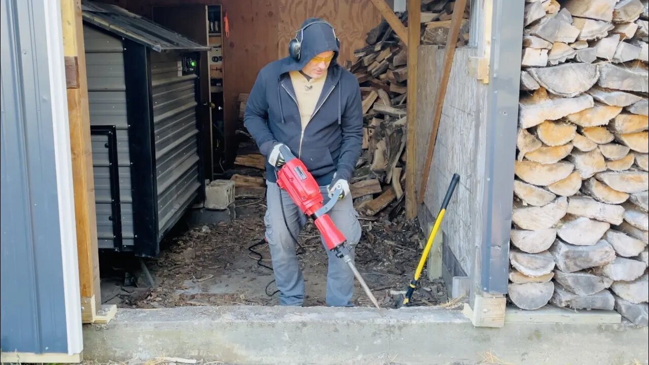 Knocking Out A Little Project in the Wood Shed