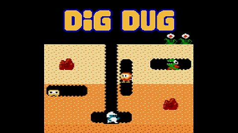 Dig Dug, an animated short.