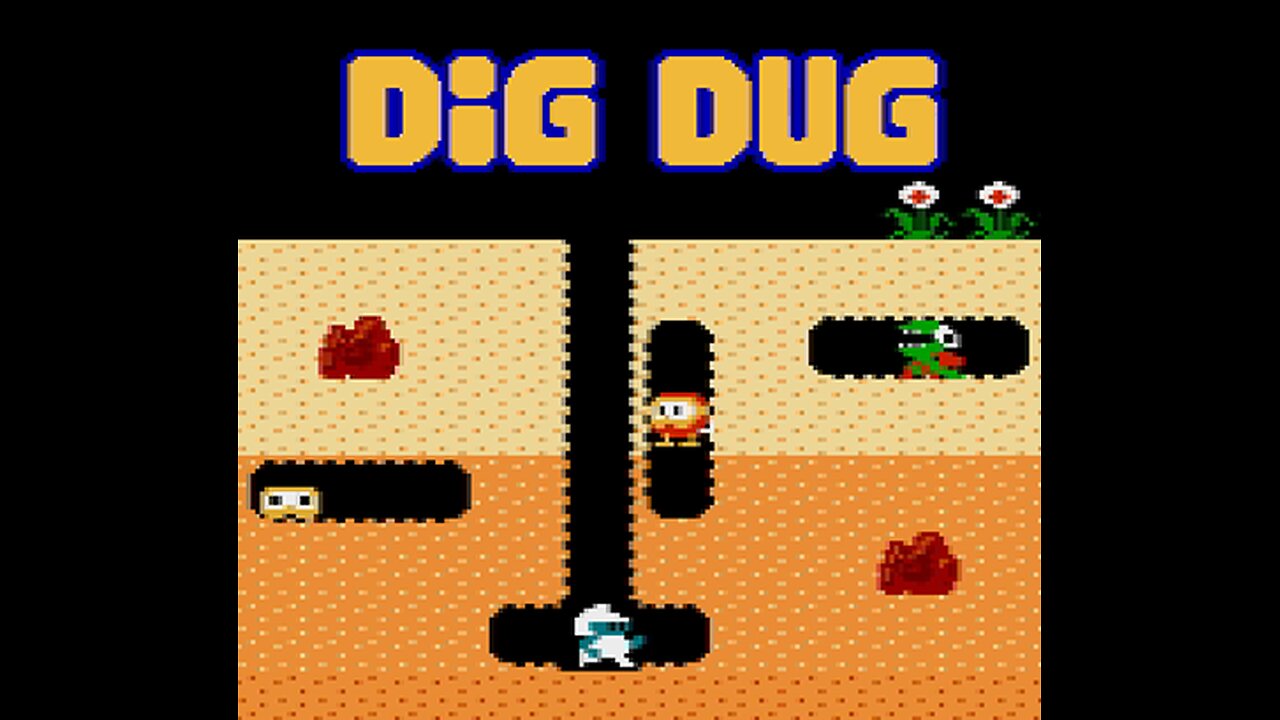 Dig Dug, an animated short.