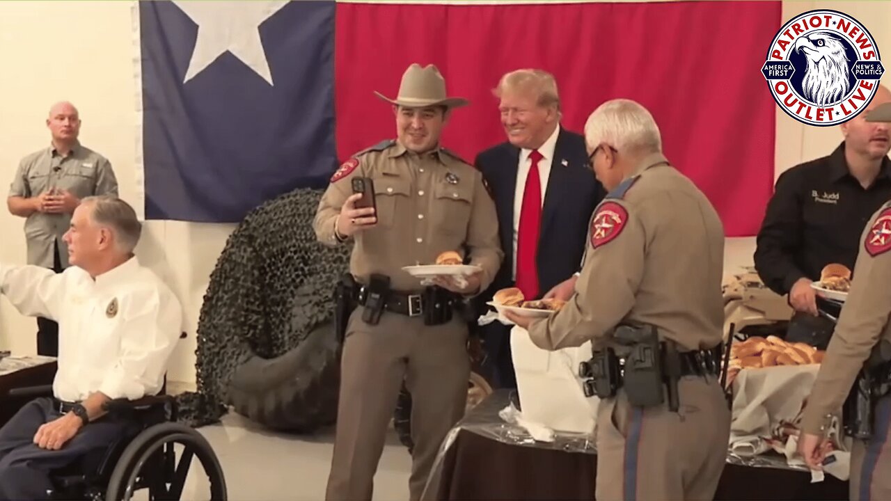 REPLAY: President Trump Visits Border Agents in Texas | 11-19-2023