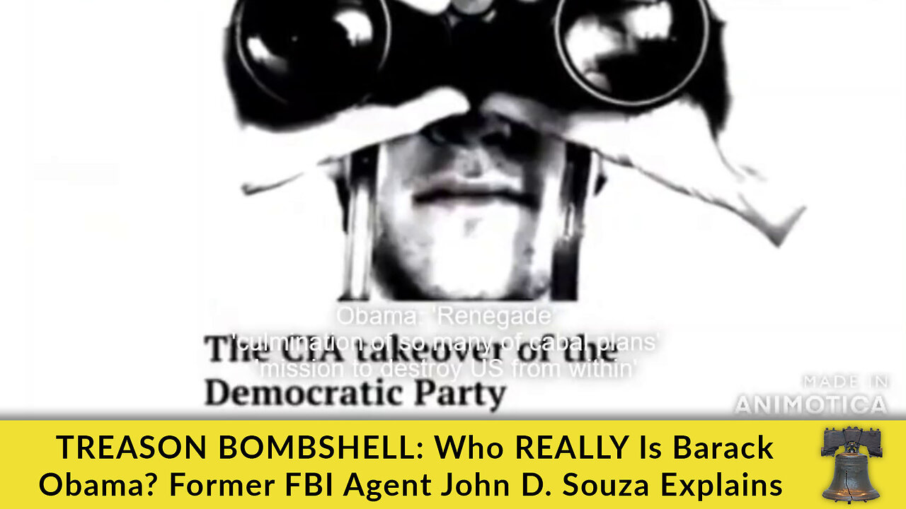 TREASON BOMBSHELL: Who REALLY Is Barack Obama? Former FBI Agent John D. Souza Explains